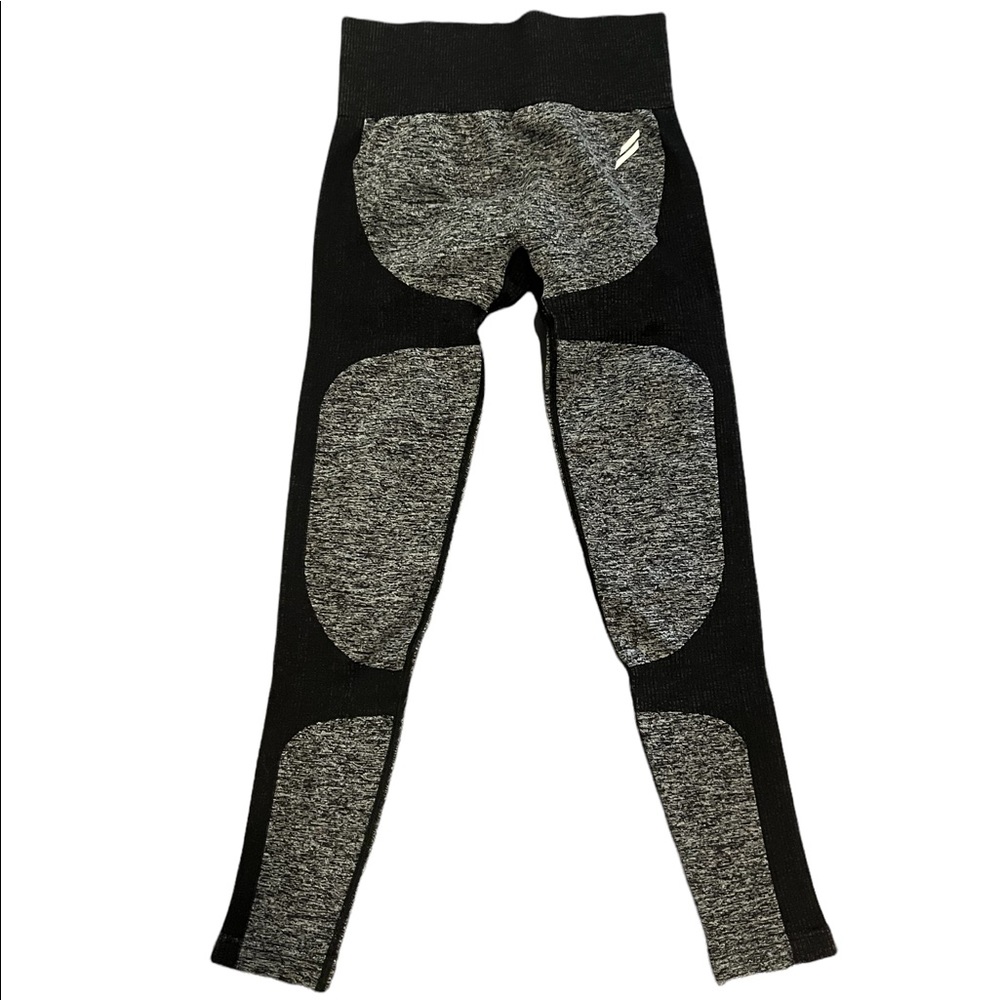 Do You Even, Impact Seamless Leggings, Black, Size Small